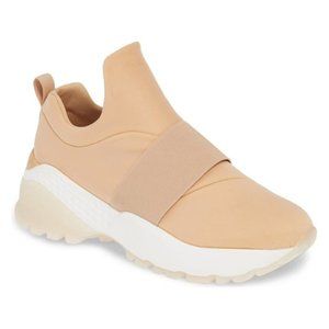 J/Slides Manic Nude Dad Platform High Top Sneakers